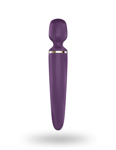 Фиолетовый вибратор Satisfyer Wand-er Woman