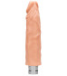 Телесный реалистичный вибратор Vibrating Dildo - 25 см.