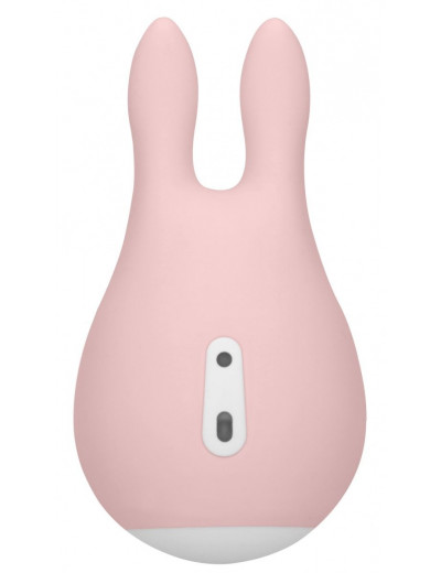 Розовый клиторальный стимулятор Sugar Bunny - 9,5 см.