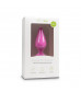 Розовая анальная пробка Pointy Plug - 15,5 см.