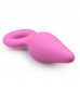 Розовая анальная пробка Pointy Plug - 15,5 см.