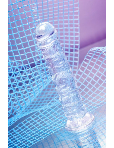 Прозрачный фаллоимитатор Chard - 18 см.