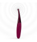 Фиолетовый точечный вибромассажер Senzi Vibrator - 14,7 см.