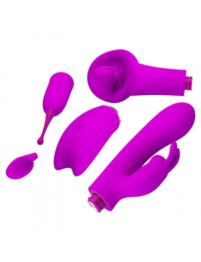 Лиловый вибронабор Thrill Kit