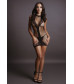 Эффектное мини-платье Met Contrast Mini Dress