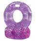 Фиолетовое эрекционное виброкольцо Bliss Mate Vibration Cock Ring