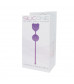 Фиолетовые вагинальные шарики PUSSYNUT DOUBLE SILICONE