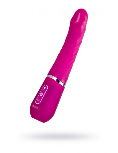 Розовый нереалистичный вибратор Ailighter Smart Telescopic Lover - 27,1 см.
