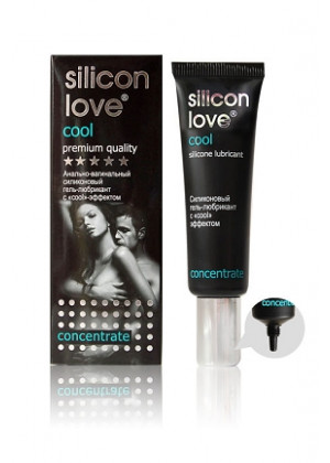 Освежающий гель-лубрикант на силиконовой основе Silicon Love cool- 30 гр.
