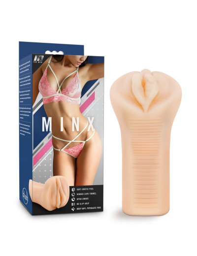 Телесный мастурбатор-вагина M for Men Minx