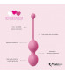 Набор из 3 розовых вагинальных шариков FemmeFit Advanced Pelvic Muscle Training Set