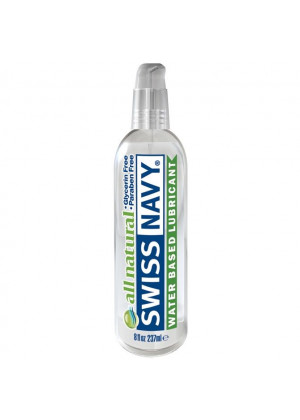 Гипоаллергенный лубрикант Swiss Navy All Natural Water Base Lubricant - 237 мл.