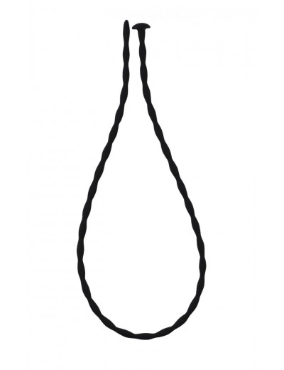 Силиконовый уретральный массажер Wavy Urethral Plug Extra Small - 30 см.