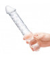 Прозрачный двухсторонний стимулятор 12  Double Ended Dildo - 28 см.