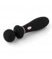 Черный вибратор So Divine Relax Portable Massage Wand - 24 см.