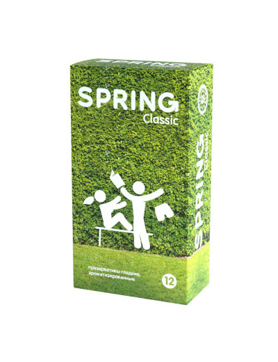 Классические презервативы SPRING CLASSIC - 12 шт.