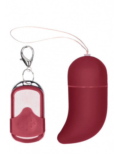 Красное виброяйцо Small Wireless Vibrating G-Spot Egg