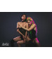 Черный ошейник Decadence с бабочкой