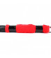 Нежная плеть с красным мехом BDSM Light - 43 см.