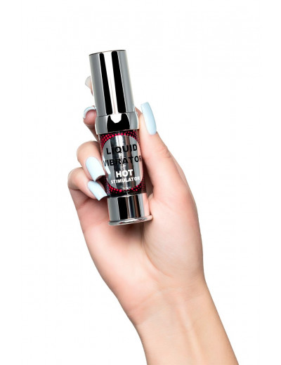 Разогревающий гель с эффектом вибрации Liquid Vibrator Hot Stimulator - 15 мл.