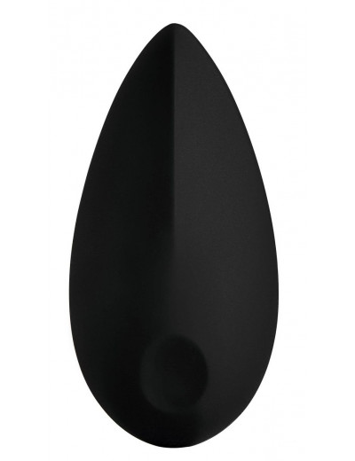Черный вибромассажер Feel Good Pebble Vibrator