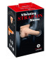 Полый страпон с вибрацией Vibrating Strap-On Sleeve - 17,5 см.