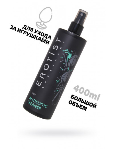 Антибактериальное средство для игрушек Erotist Anticeptic Cleaner - 400 мл.