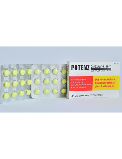 БАД для мужчин Potenzstarker - 30 драже (437 мг.)