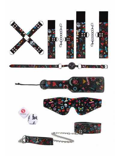 Эротический набор Tattoo Style Bondage Kit