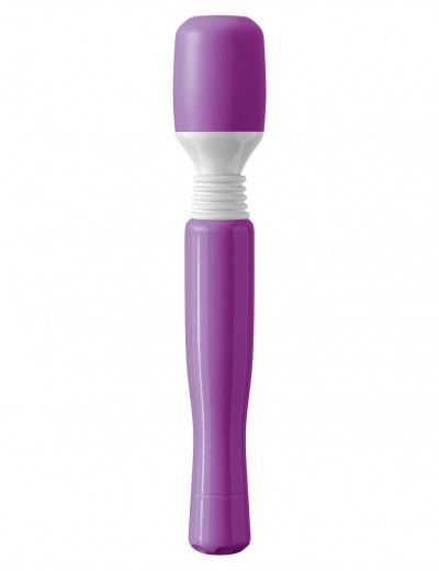 Фиолетовый вибромассажер Mini Wanachi