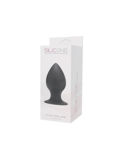 Большая анальная втулка PLUG MY ASS SILICONE LARGE - 11,6 см.