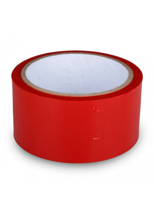 Красная лента для бондажа Easytoys Bondage Tape - 20 м.