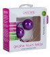 Фиолетовые вагинальные шарики Geisha Purple