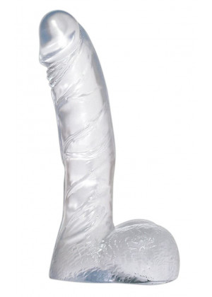 Прозрачный фаллоимитатор Crystal Clear Small Dong - 14 см.