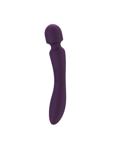 Фиолетовый вибратор-жезл So Divine Wicked Game Magic Wand - 24 см.