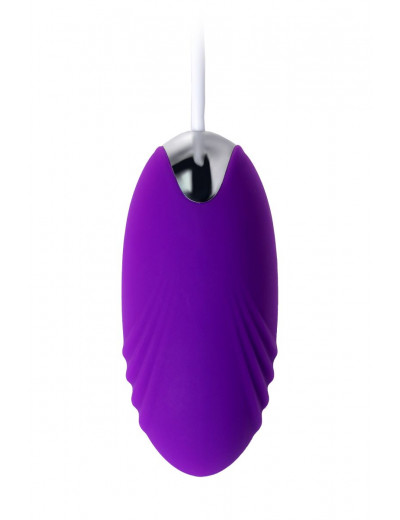 Фиолетовое виброяйцо A-Toys - 6,5 см.