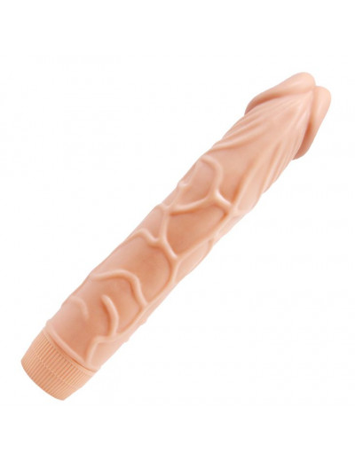 Телесный вибратор-реалистик Barbara - 22,5 см.