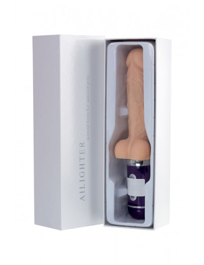 Реалистичный вибратор Ailighter Telescopic Lover 2 - 27,1 см.