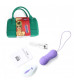 Фиолетовые вагинальные шарики Remote Controlled Motion Love Balls Jivy