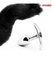 Игровой набор в черном цвете: ободок-ушки, анальная пробка, хвостик