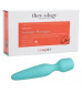Голубой wand-вибромассажер They-ology Vibrating Intimate Massager
