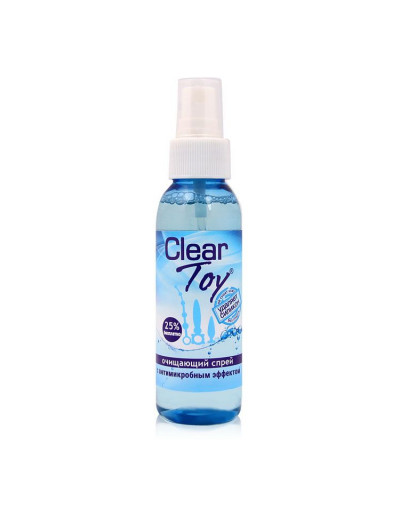 Очищающий спрей Clear Toy с антимикробным эффектом - 100 мл.