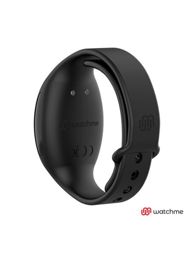 Голубой вибратор для пар с черным пультом-часами Weatwatch Dual Pleasure Vibe