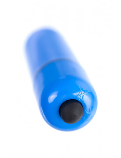 Синяя вибропуля A-Toys Braz - 5,5 см.