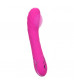 Розовый вибромассажер Insatiable G Inflatable G-Wand с функцией расширения - 21,5 см.