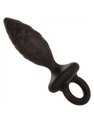 Набор из 3 черных анальных пробок Silicone Anal Probe Kit