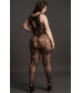 Ажурный кэтсьюит Criss Cross Neck Bodystocking