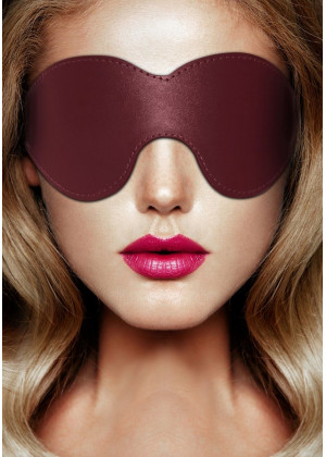 Бордовая маска на глаза Eyemask