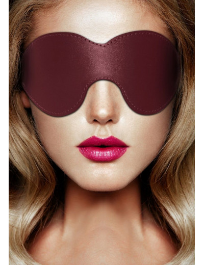 Бордовая маска на глаза Eyemask