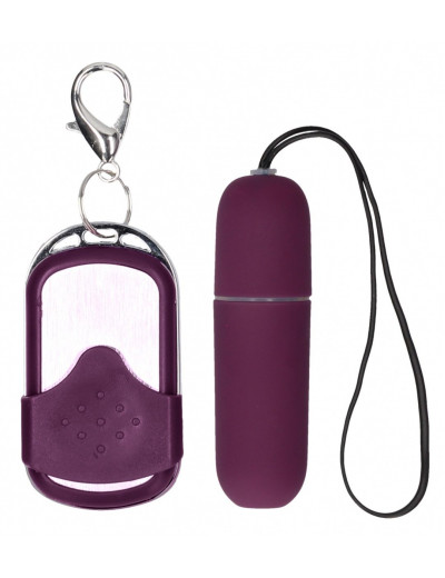 Фиолетовый вибростимулятор  Remote Vibrating Bullet